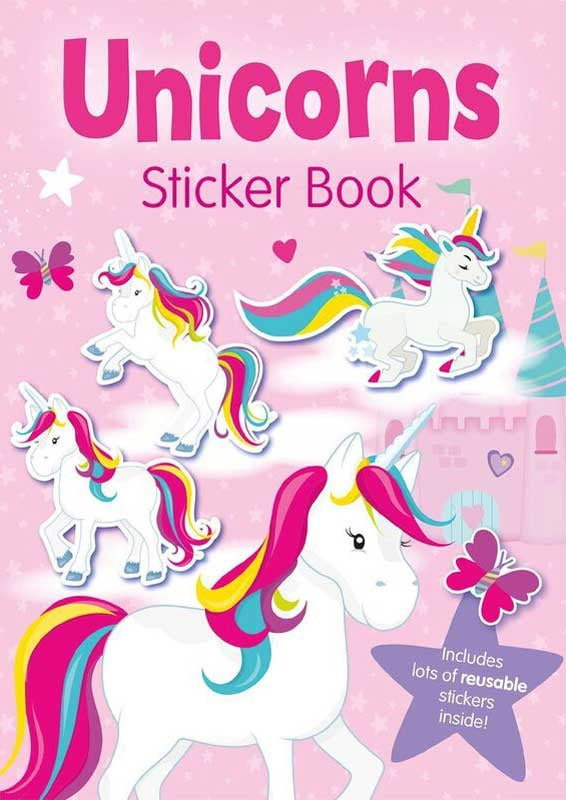 Unicorn sticker book