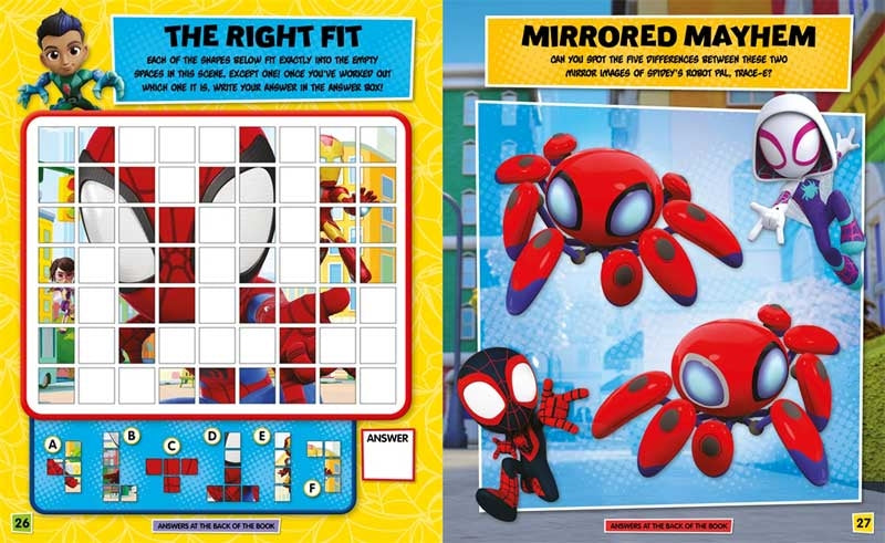 Spidey and his amazing friends giant sticker book