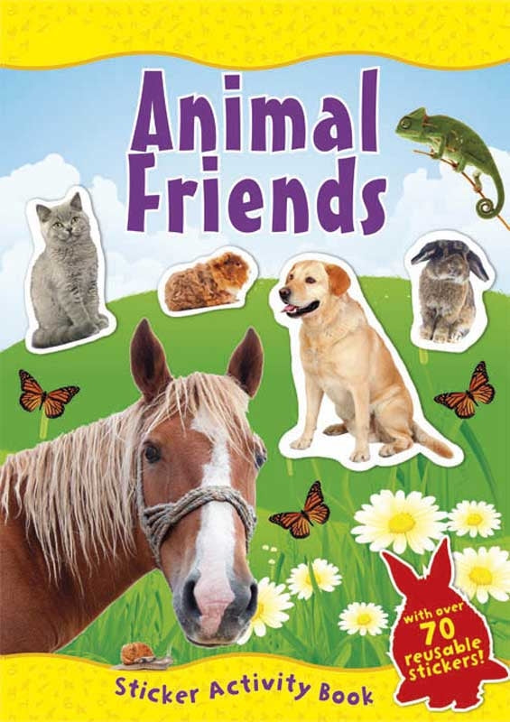 Animal friends sticker activity book