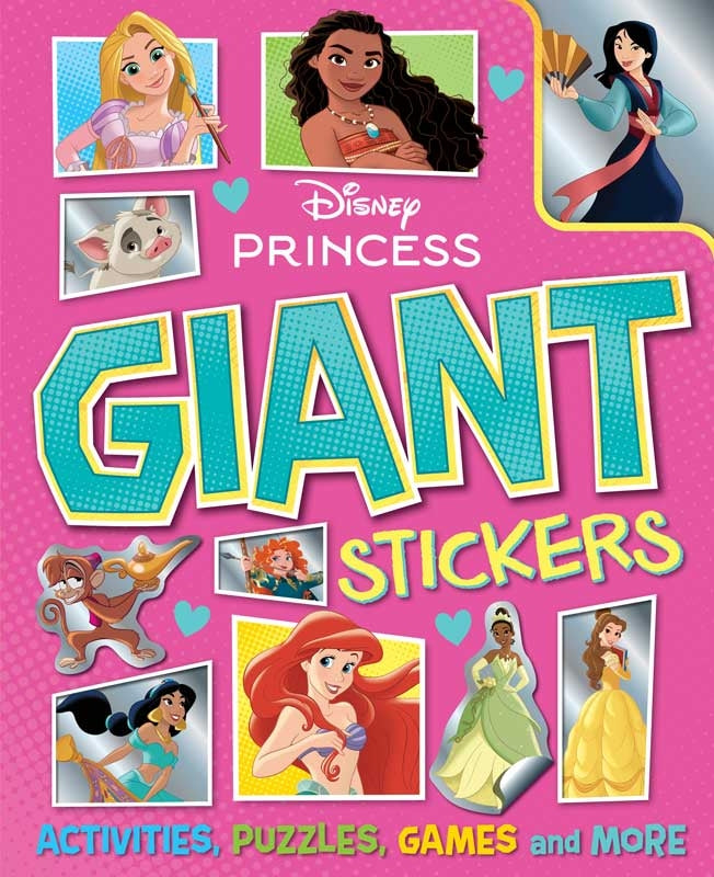 Princess giant stickers
