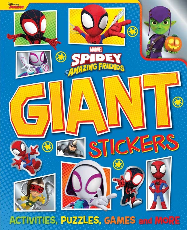 Spidey and his amazing friends giant sticker book
