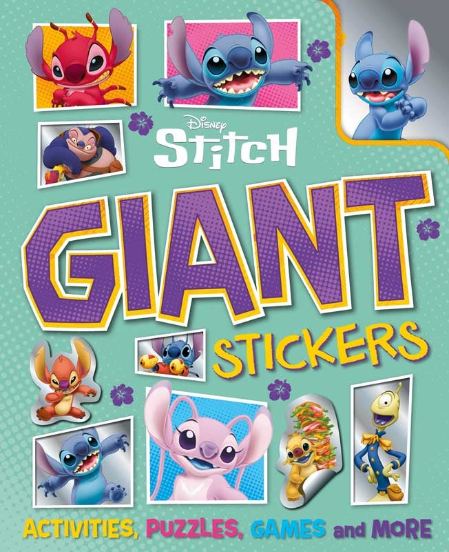 Stitch giant sticker book